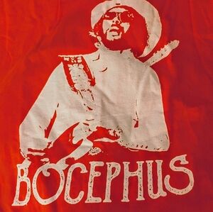 Bocephus Hank Williams Jr Red Mens Graphic T- Shirt 3X